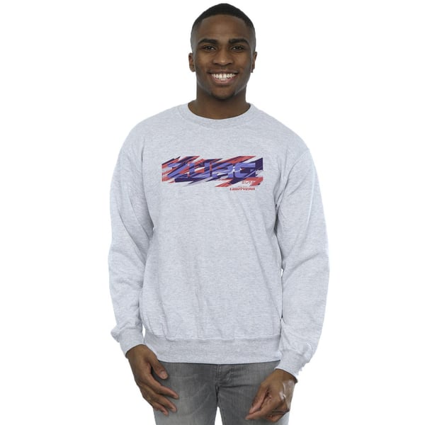 Disney Mens Lightyear Zurg Graphic Title Sweatshirt