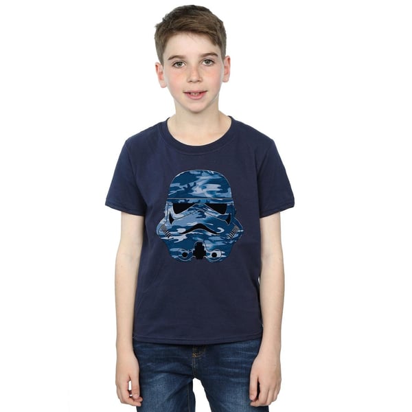 Star Wars Poikien Stormtrooper Command Midnight Camo T-paita