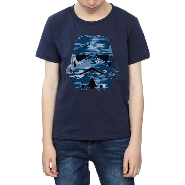 Star Wars Poikien Stormtrooper Command Midnight Camo T-paita