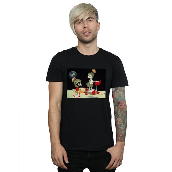 Looney Tunes Mens Bugs Bunny Spaced T-Shirt