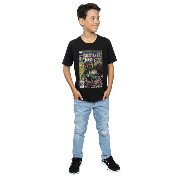 Star Wars Boys Boba Fett Comic T-Shirt