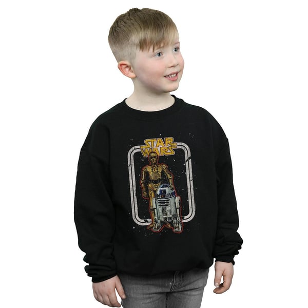 Star Wars Boys R2-D2 And C-3PO Vintage Sweatshirt