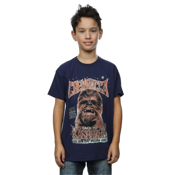 Star Wars Boys Chewbacca Rock Poster T-Shirt