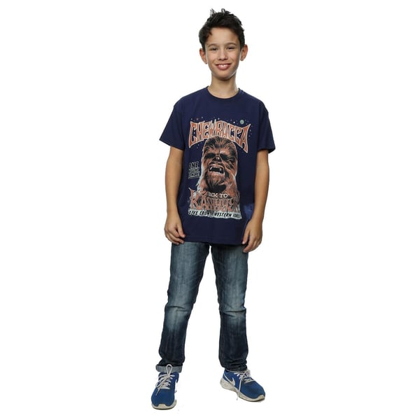 Star Wars Boys Chewbacca Rock Poster T-Shirt