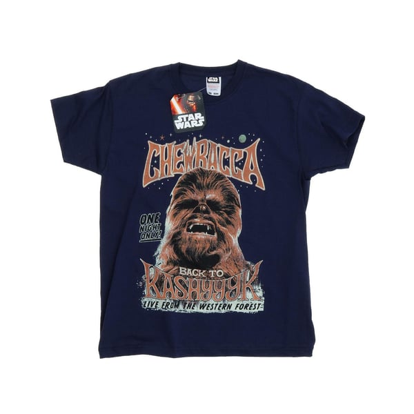 Star Wars Boys Chewbacca Rock Poster T-Shirt