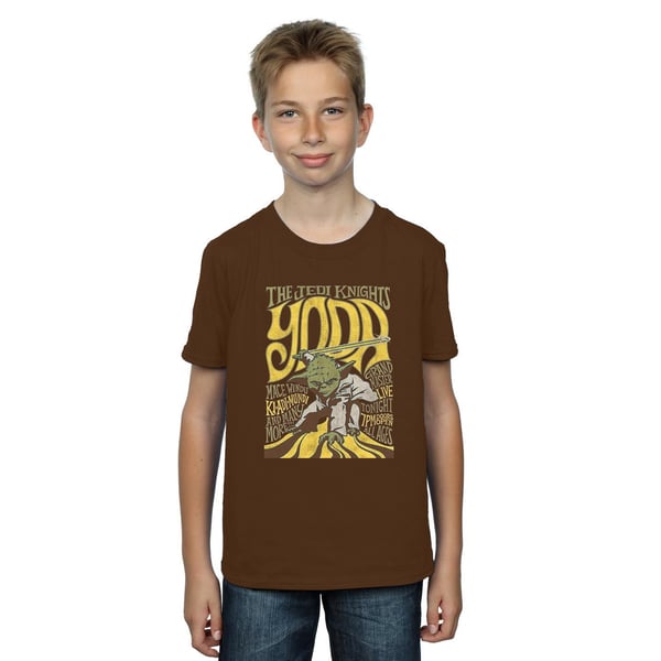 Star Wars Boys Yoda Rock Poster T-Shirt