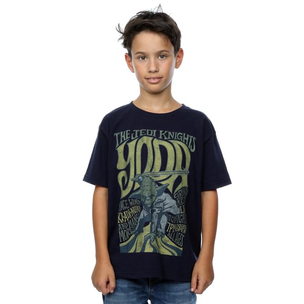 Star Wars Boys Yoda Rock Poster T-Shirt