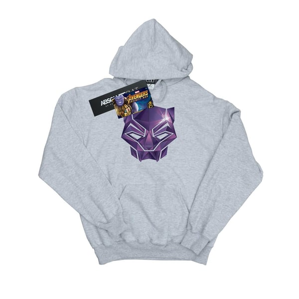 Marvel Womens/Ladies Avengers Infinity War Black Panther Geometric Hoodie