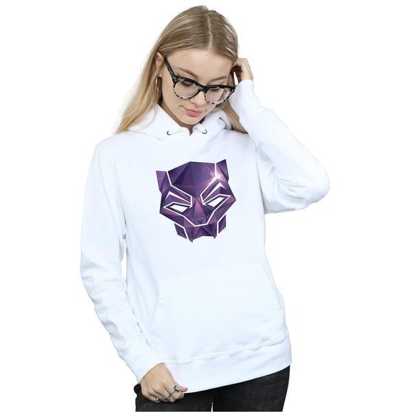 Marvel Womens/Ladies Avengers Infinity War Black Panther Geometric Hoodie