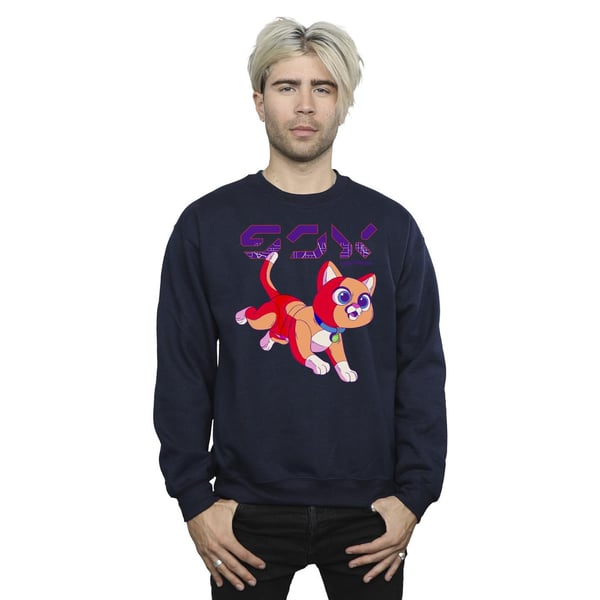 Disney Mens Lightyear Sox Digital Cute Sweatshirt