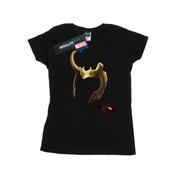 Marvel Womens/Ladies Loki Agent Of Asgard Helmet Cotton T-Shirt