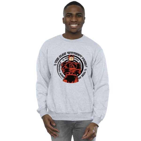 Marvel Mens Comics Daredevil Spiral Sweatshirt