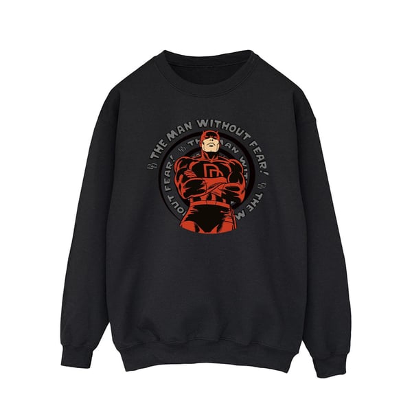 Marvel Mens Comics Daredevil Spiral Sweatshirt