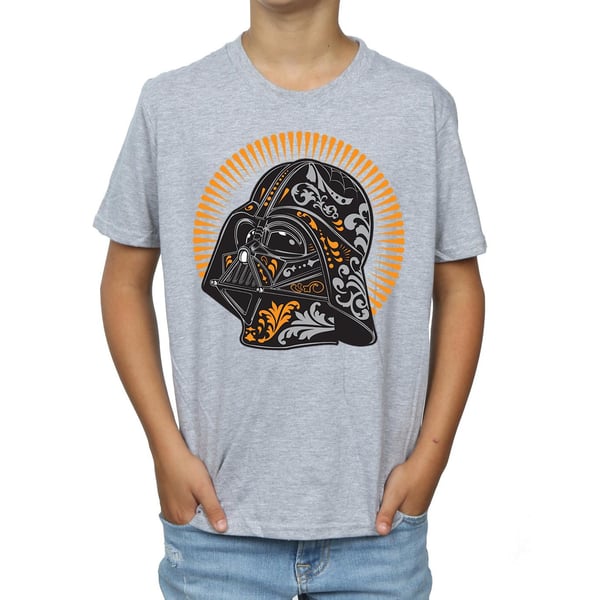Star Wars Boys Darth Vader Dia De Los Muertos T-Shirt