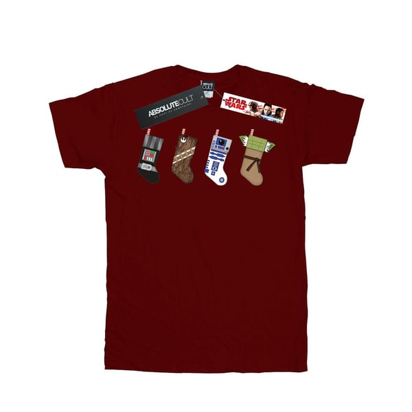 Star Wars Boys Christmas Stockings T-Shirt