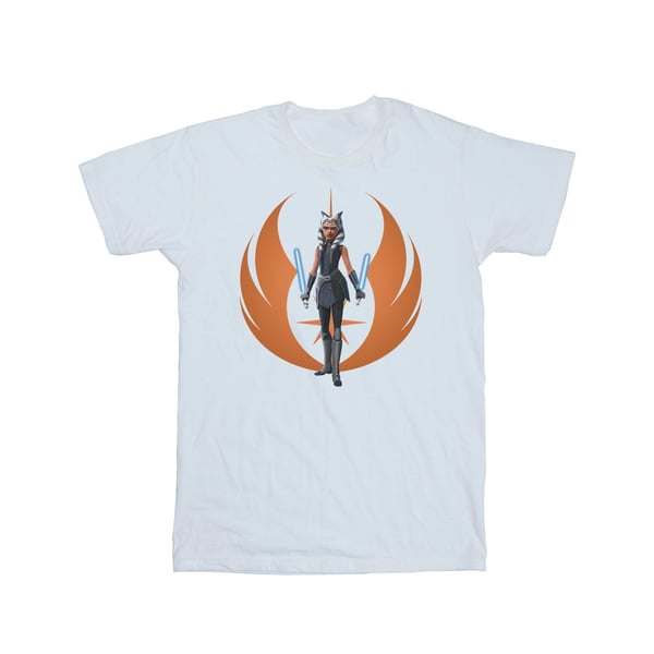 Star Wars Girls Clone Wars Ahsoka Rebel Pose Cotton T-Shirt