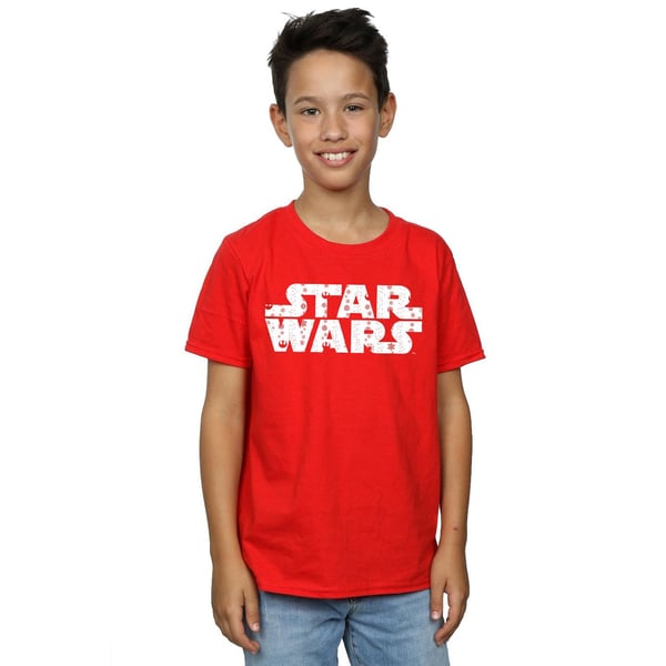 Star Wars Boys Christmas Logo T-Shirt