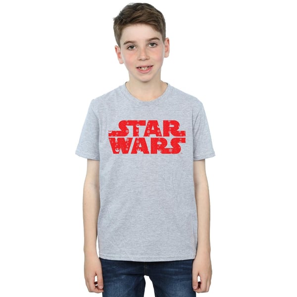 Star Wars Boys Christmas Logo T-Shirt