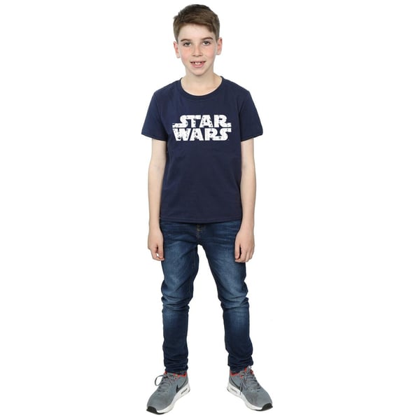 Star Wars Boys Christmas Logo T-Shirt