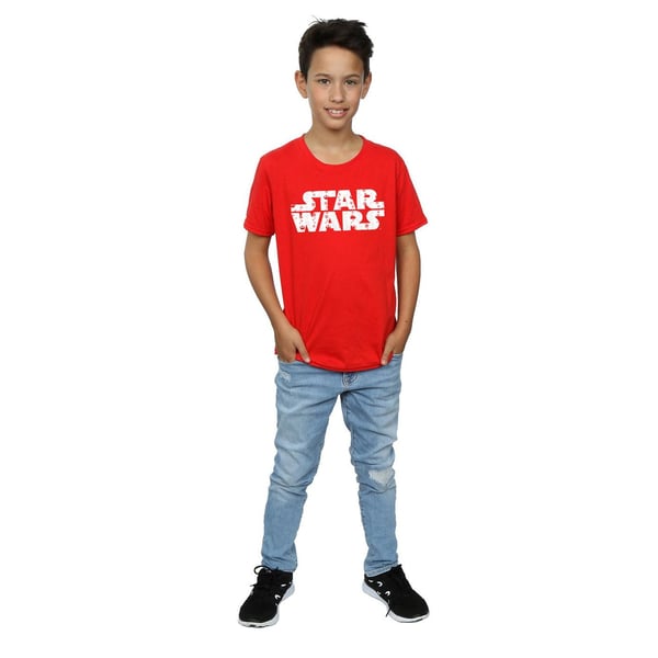 Star Wars Boys Christmas Logo T-Shirt