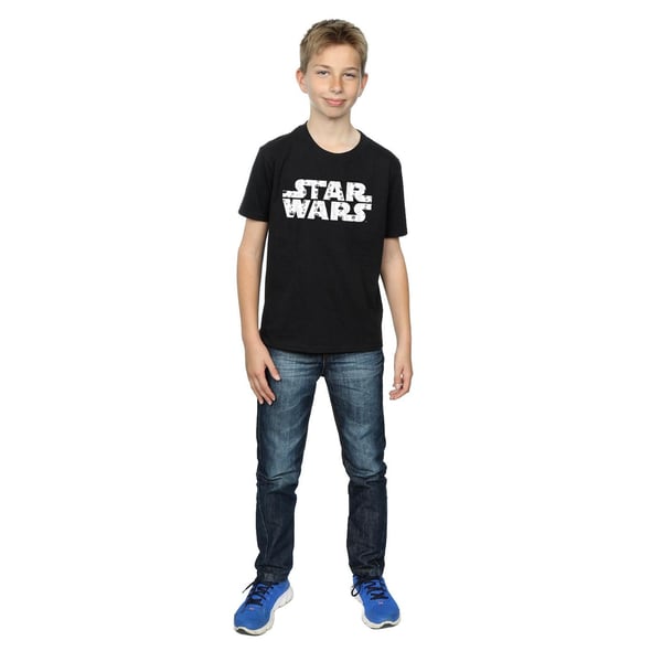 Star Wars Boys Christmas Logo T-Shirt