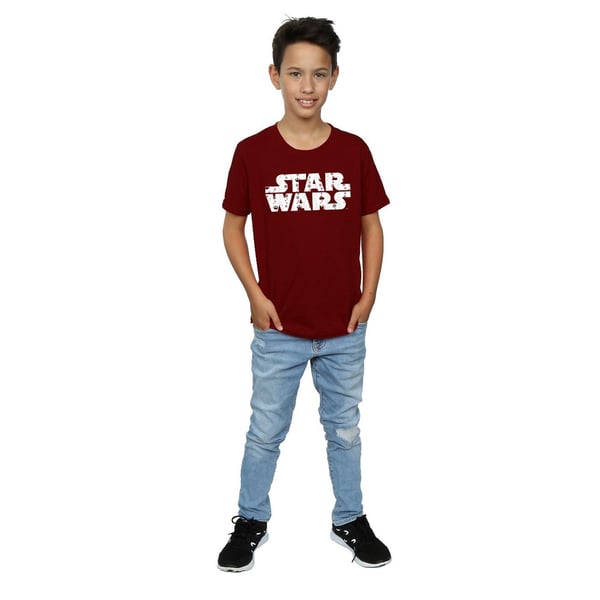Star Wars Boys Christmas Logo T-Shirt
