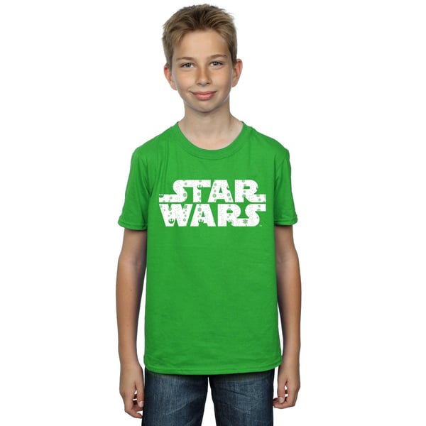Star Wars Boys Christmas Logo T-Shirt