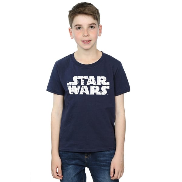 Star Wars Boys Christmas Logo T-Shirt
