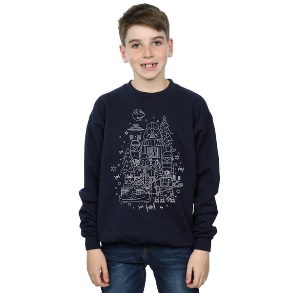Star Wars Boys Empire Christmas Sweatshirt