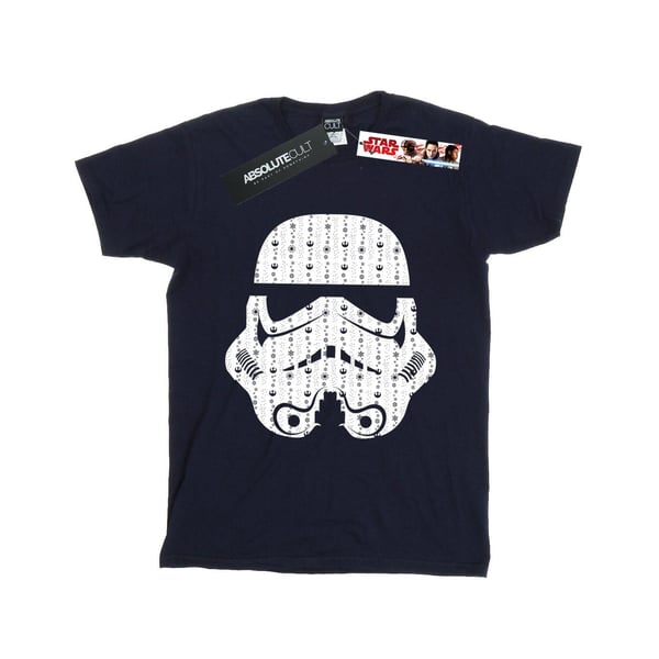 Star Wars Pojkar Jul Stormtrooper Hjälm T-shirt