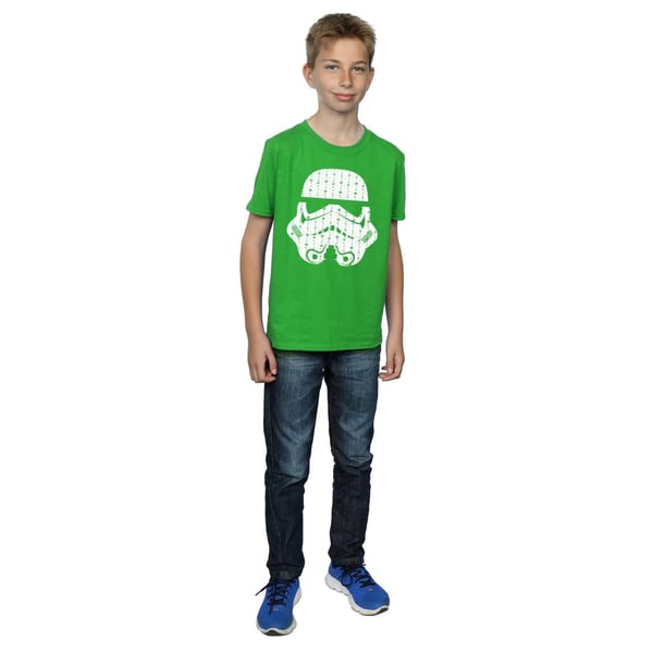 Star Wars Boys Christmas Stormtrooper Helmet T-Shirt