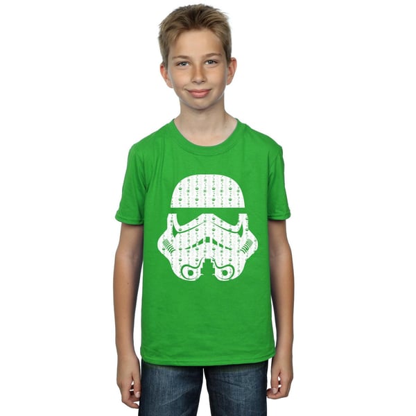 Star Wars Boys Christmas Stormtrooper Helmet T-Shirt