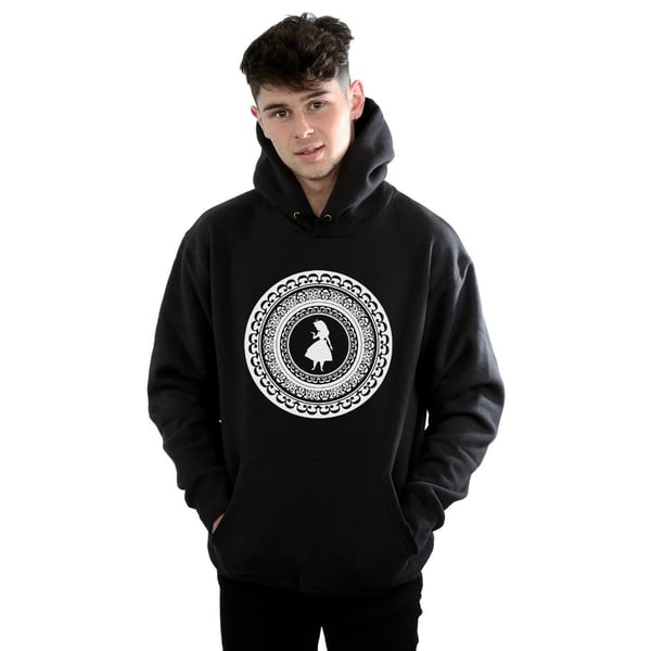 Disney Mens Alice In Wonderland Circle Hoodie