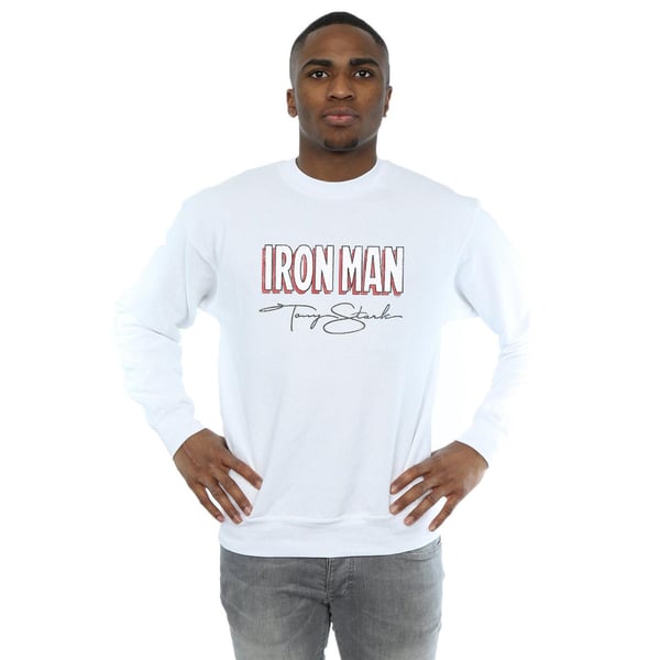 Marvel Mens Iron Man AKA Tony Stark Sweatshirt