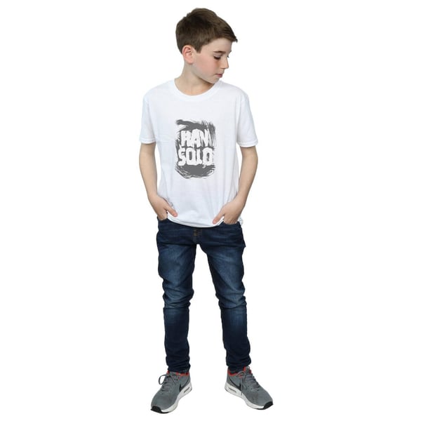 Star Wars Boys Han Solo Text T-Shirt