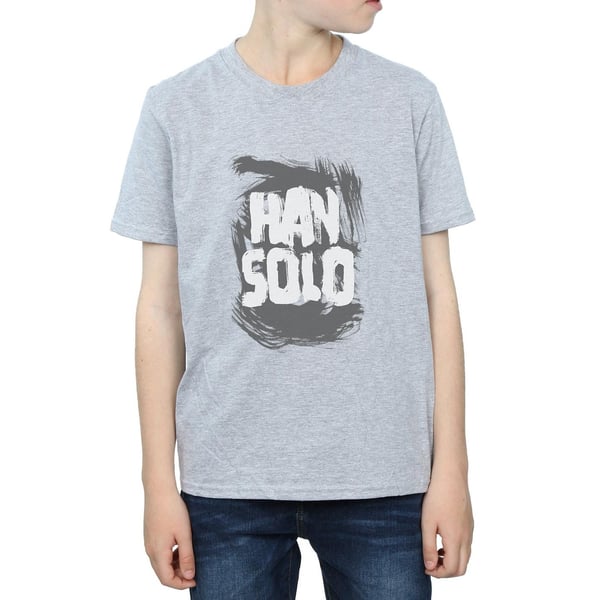 Star Wars Boys Han Solo Text T-Shirt