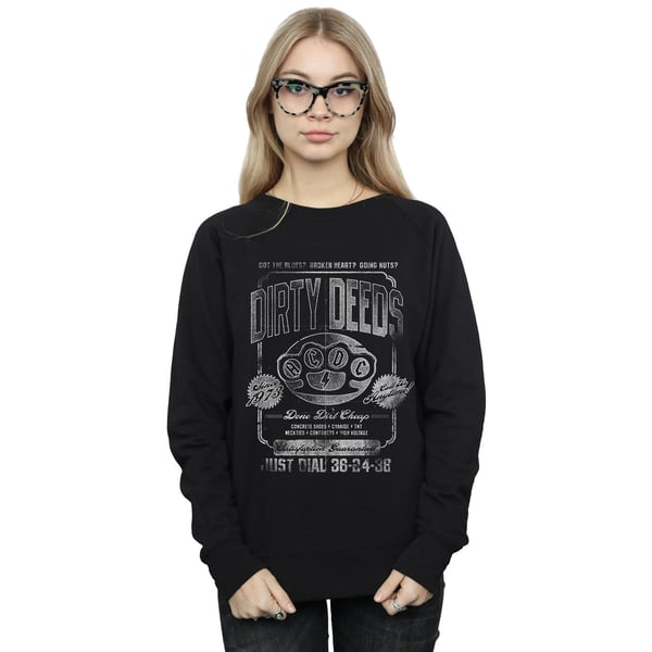 AC/DC naisten Just Dial -collegepaita