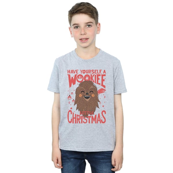 Star Wars Boys Wookiee Little Christmas T-Shirt
