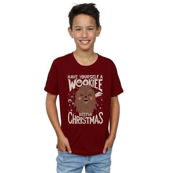 Star Wars Boys Wookiee Little Christmas T-Shirt