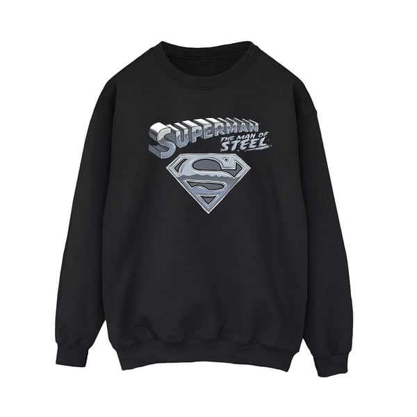 DC Comics Dam/Kvinnor Stålmannen The Man Of Steel Sweatshirt