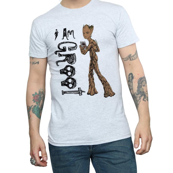 Avengers Infinity War Unisex Adult I Am Teenage Groot T-Shirt