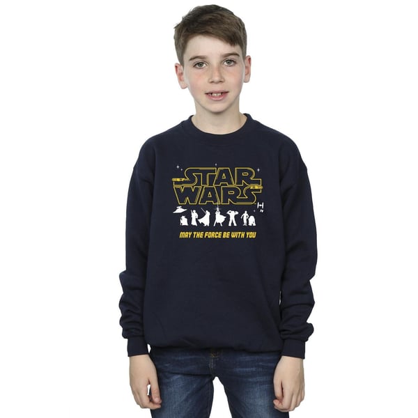 Star Wars Boys Silhouettes Force Sweatshirt