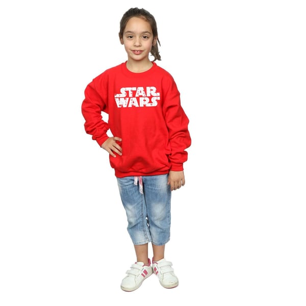 Star Wars tyttöjen joululogo-collegepaita