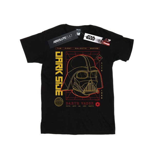 Star Wars Boys Darth Vader Dark Grid T-Shirt
