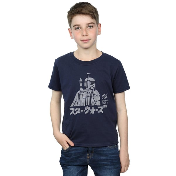 Star Wars Boys Kanji Boba Fett T-Shirt