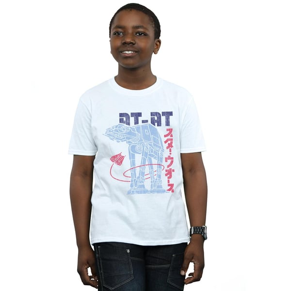 Star Wars Boys Kanji AT-AT T-Shirt