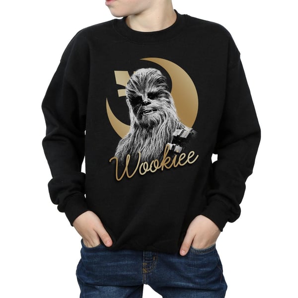 Star Wars Boys The Last Jedi Gold Chewbacca Sweatshirt