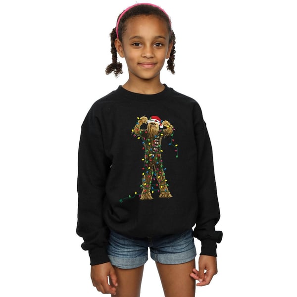 Star Wars Girls Chewbacca Christmas Lights Sweatshirt