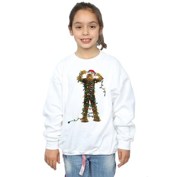 Star Wars Girls Chewbacca Christmas Lights Sweatshirt