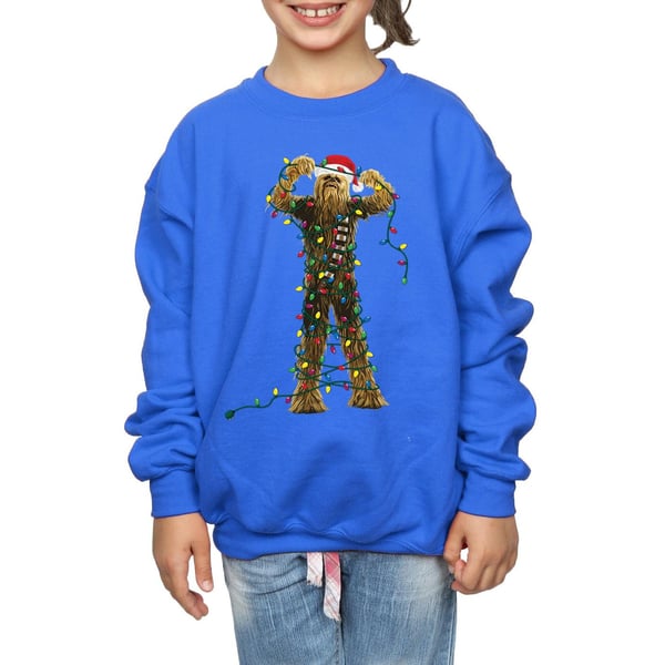 Star Wars Girls Chewbacca Christmas Lights Sweatshirt